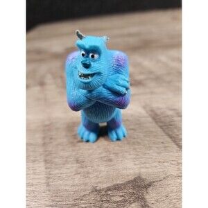 Sully Disney Pixar Monsters Inc 2 1/4” Mini Vinyl Figurine Very Good Condition
